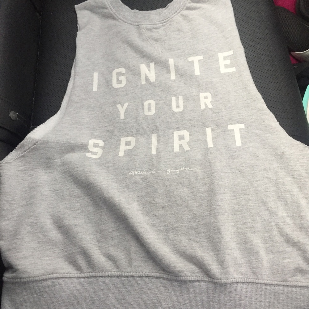Spiritual Gangster sleeveless sweatshirt sz M